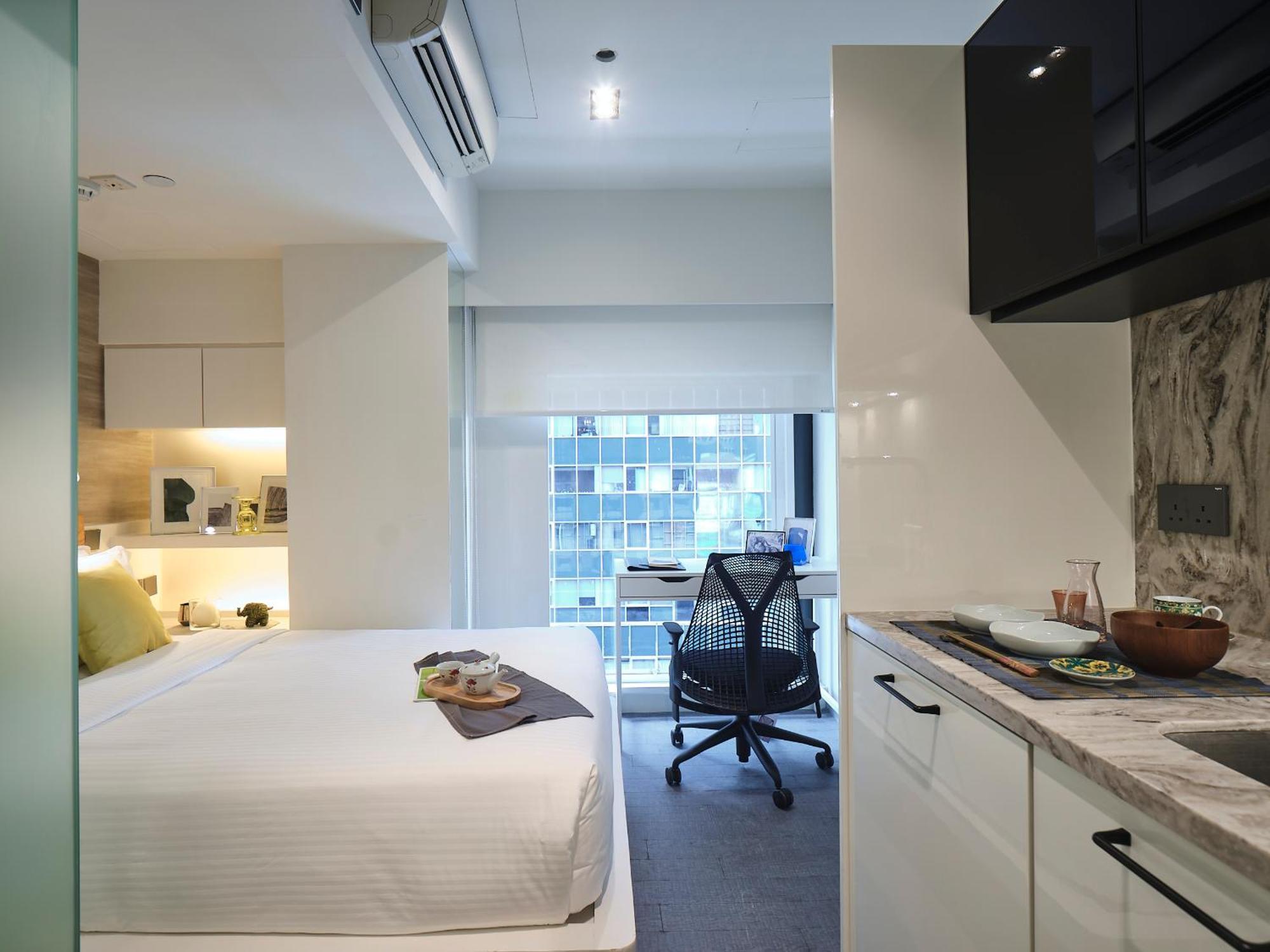 V Causeway Bay Aparthotel Hongkong Kültér fotó